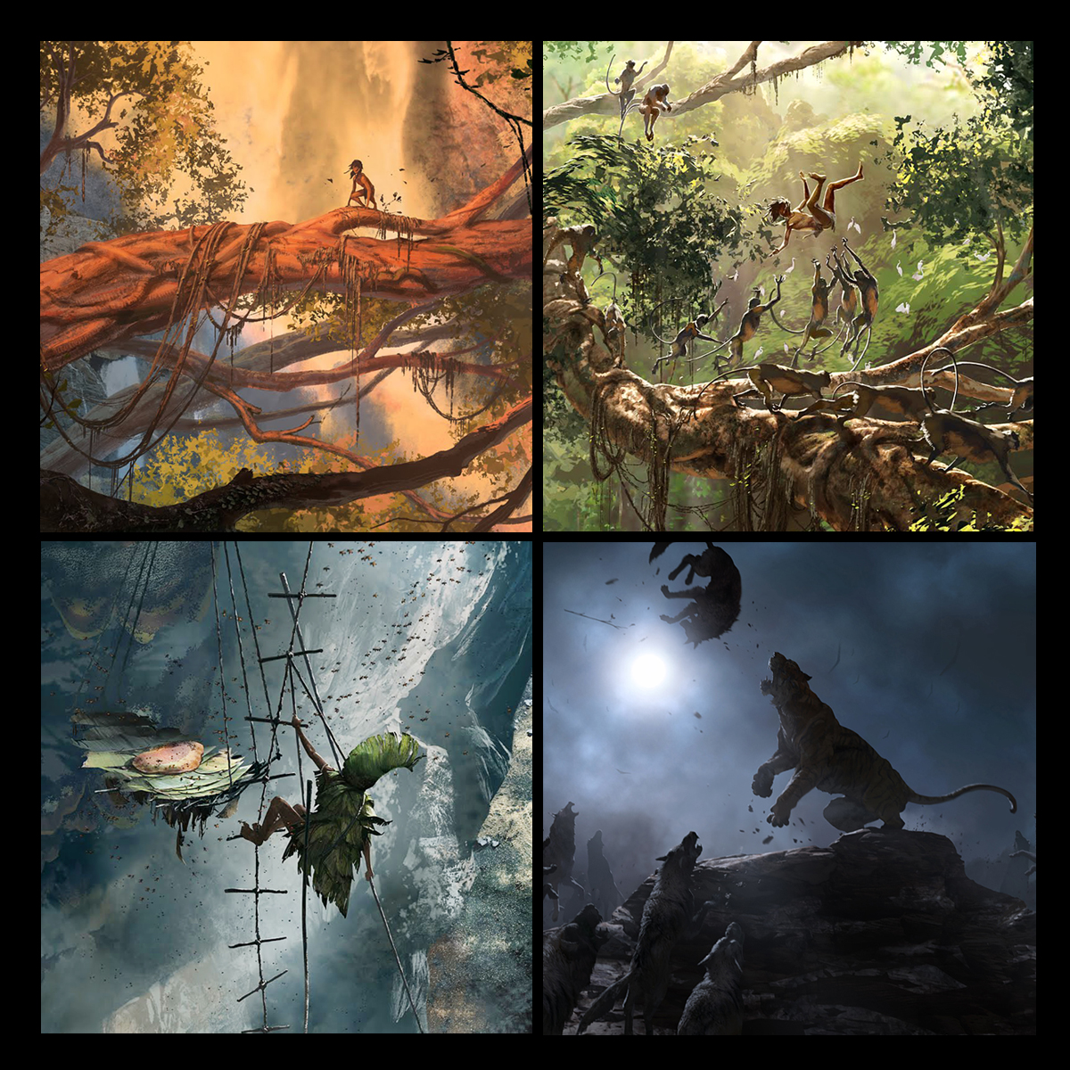 The Jungle Book+concept art-cover