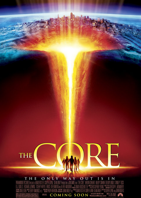 地心毀滅, the core, 電影